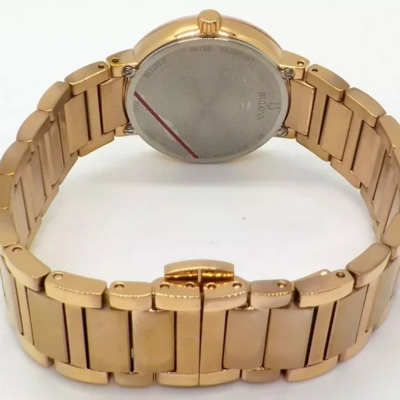 ***NEW*** Bulova Modern Quartz Diamond Mother of Pearl Dial Ladies Watch - Picture 10 of 11